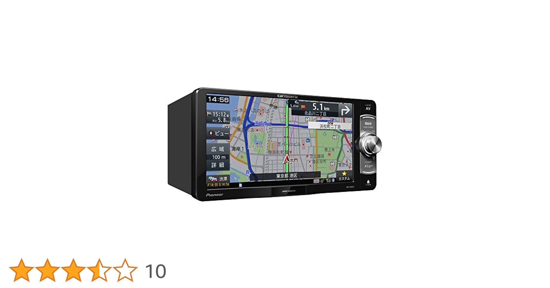 楽ナビ　カロッツェリア　AVIC-RW501メモリナビBluetooth Amazon | Pioneer カーナビ AVIC-RW501 7インチ 200mmワイド 楽